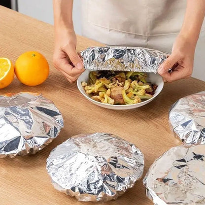 Elastic Aluminum Foil Food Covers